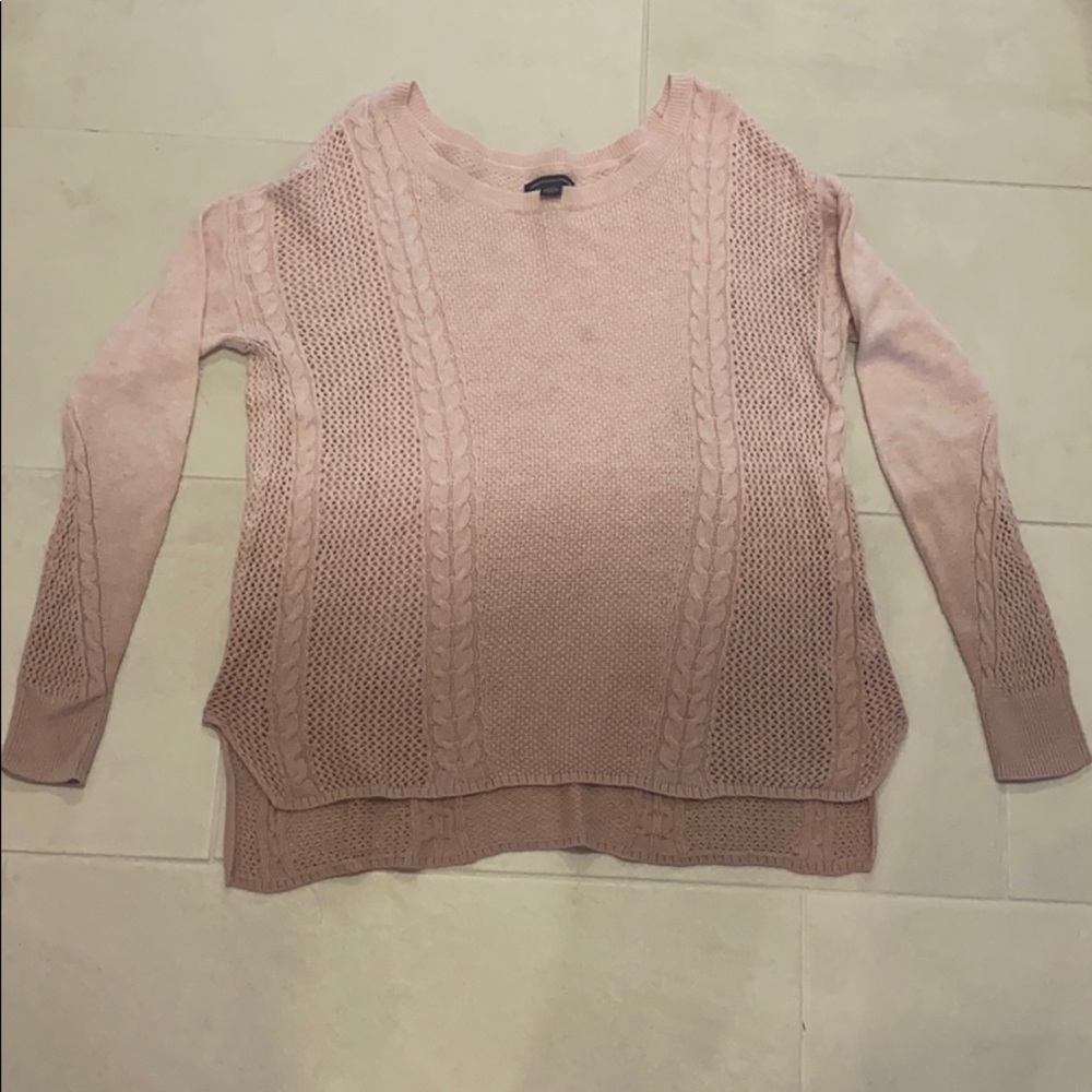 American eagle high to low sweater